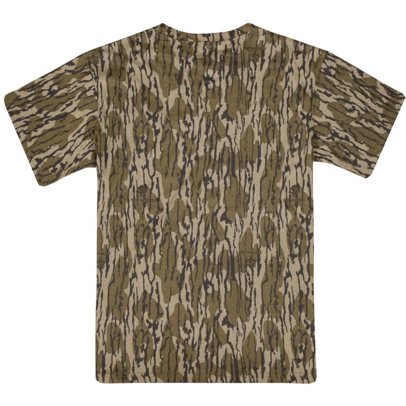 Mossy Oak Mens Camo Hunting Shirt Short Sleeve Cotton - Image 4