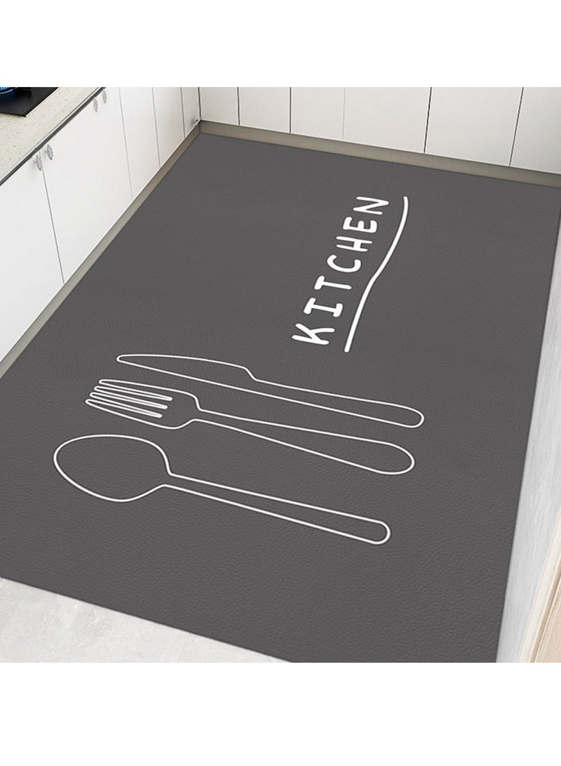Sharpdo حصير أرضية المطبخ، سجادة مريحة، سجاد أرضي، مقاوم للماء، مقاوم للزيت ومضاد للتعب بساط وقوف لدرجة 180*120CM للمطبخ، الأرضية، المكتب، الحوض، غسيل - Image 1