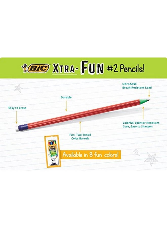 Bic BIC Xtra-Fun Graphite Pencil, 2 HB, 18-Count  - Image 4