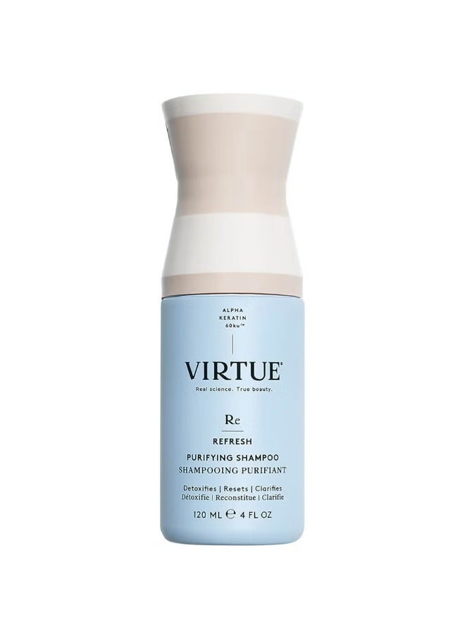 VIRTUE Purifying Shampoo 120ml - Image 1