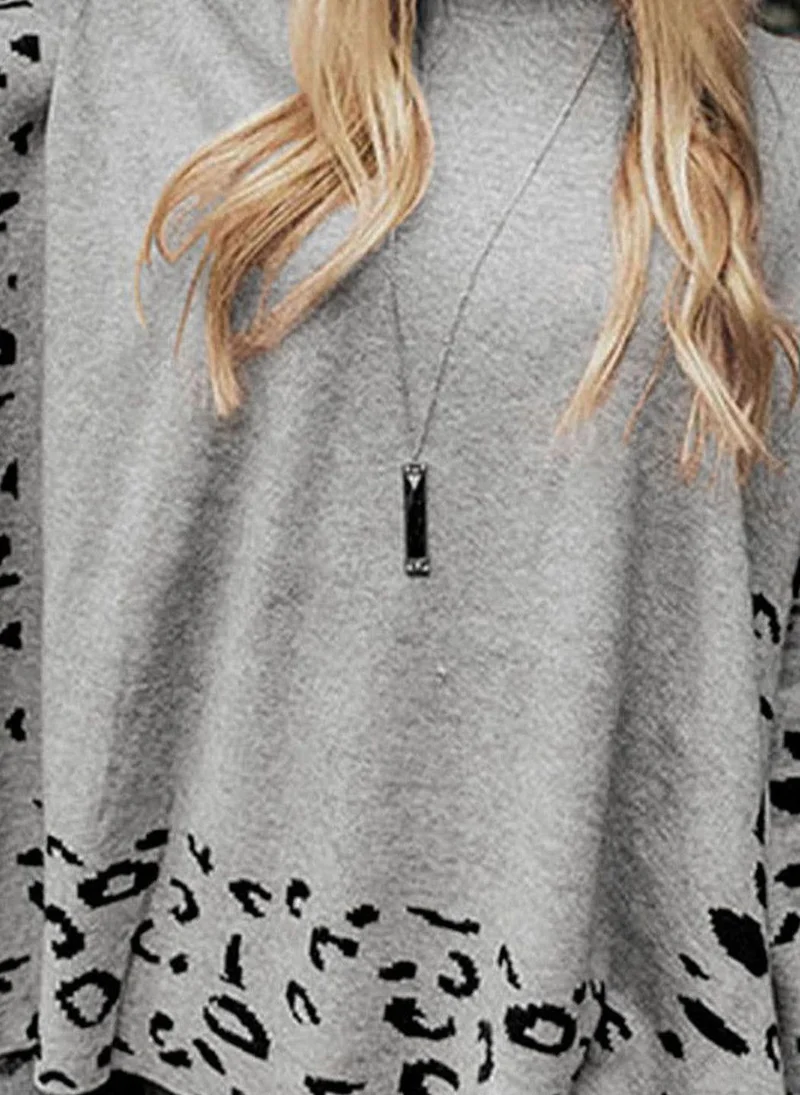 YUNIQEE Grey  Quirky Printed Long Sleeves Pullover