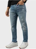 امريكان ايجل Light Wash Slim Fit Jeans