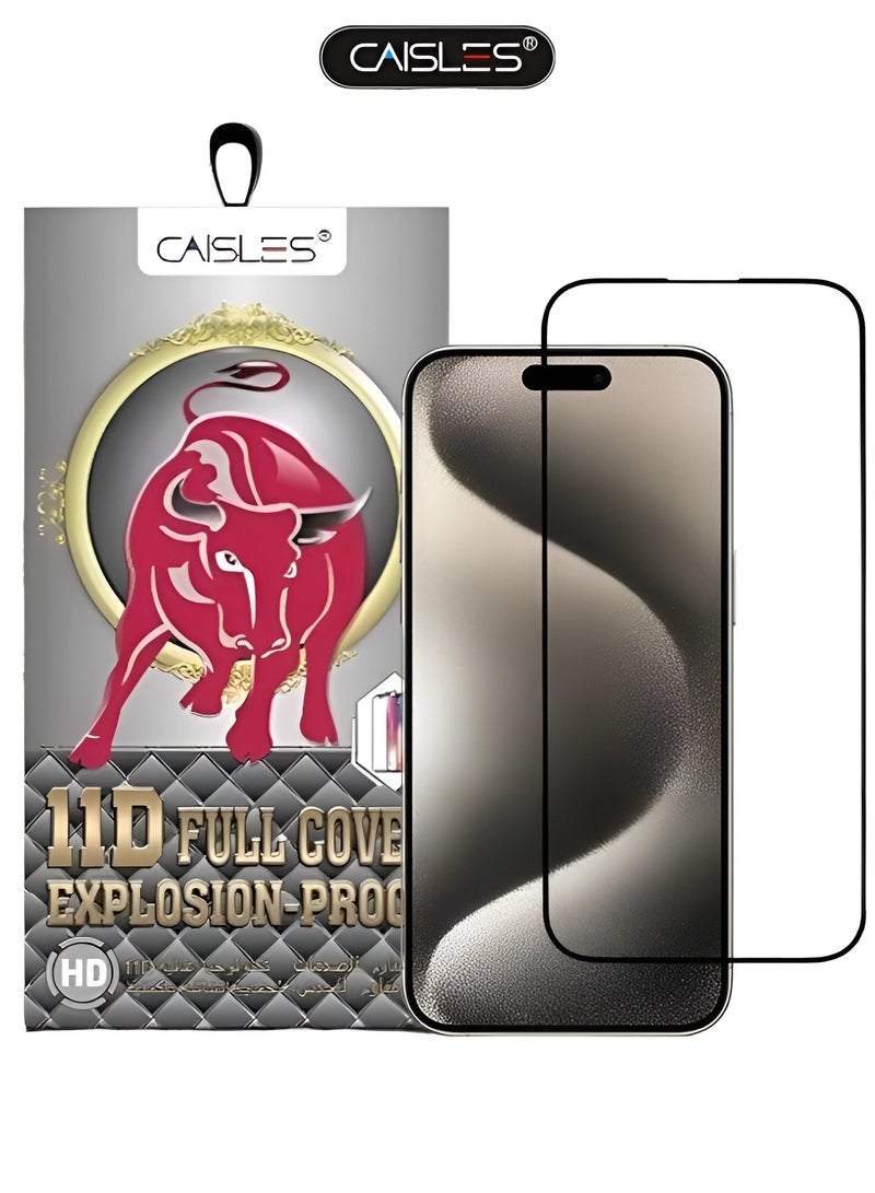 كايسلز واقي شاشة نانو لـ آيفون 13 برو (iPhone 13 Pro) مضاد للكسر و الخدش و بوضوح عالي UHD لجوال  من كاسيلز, حماية قصوى للشاشة من الخدوش والكسر - Image 1