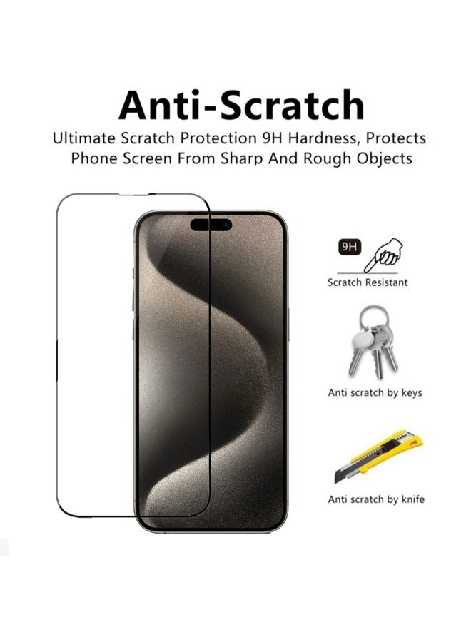 كايسلز واقي شاشة نانو لـ آيفون 13 برو (iPhone 13 Pro) مضاد للكسر و الخدش و بوضوح عالي UHD لجوال  من كاسيلز, حماية قصوى للشاشة من الخدوش والكسر - Image 2