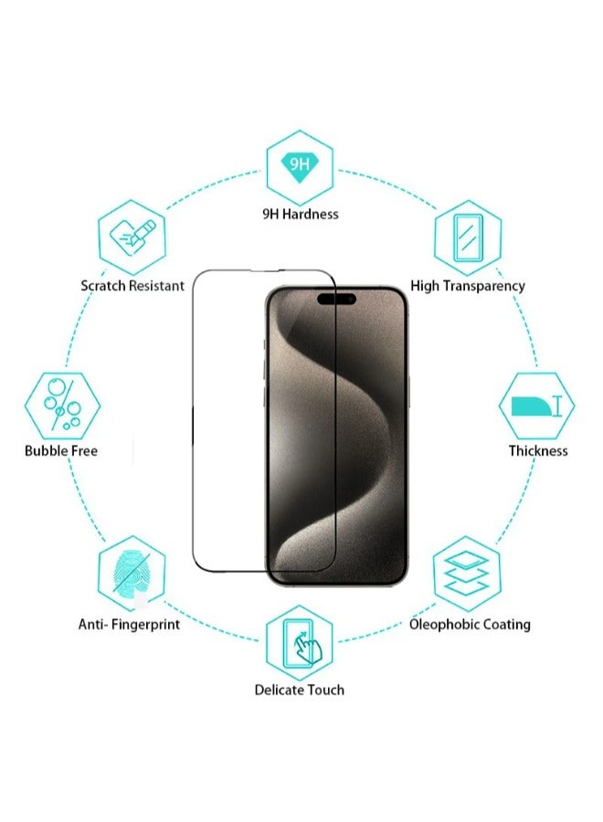 كايسلز واقي شاشة نانو لـ آيفون 13 برو (iPhone 13 Pro) مضاد للكسر و الخدش و بوضوح عالي UHD لجوال  من كاسيلز, حماية قصوى للشاشة من الخدوش والكسر - Image 5