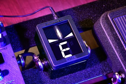 Korg Pitchblack XS Compact Chromatic Guitar Pedal Tuner w/ Four Display Modes and High Visibility Display (PBXS) - Image 4