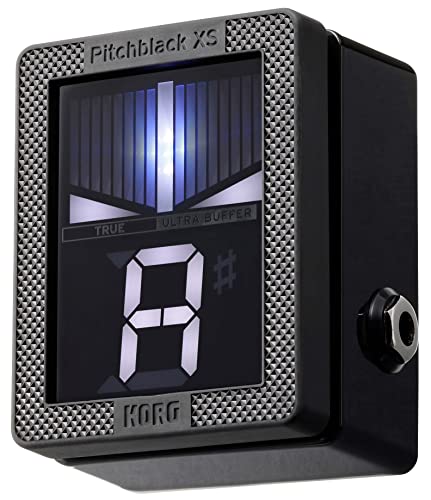 Korg Pitchblack XS Compact Chromatic Guitar Pedal Tuner w/ Four Display Modes and High Visibility Display (PBXS) - Image 2
