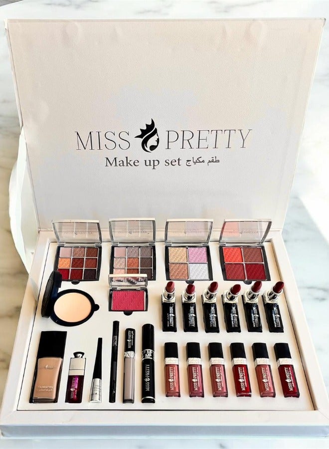 MISS PRETTY Miss Pretty Complete Beige Makeup Box | 24Pieces of Luxurious Beauty - Image 2