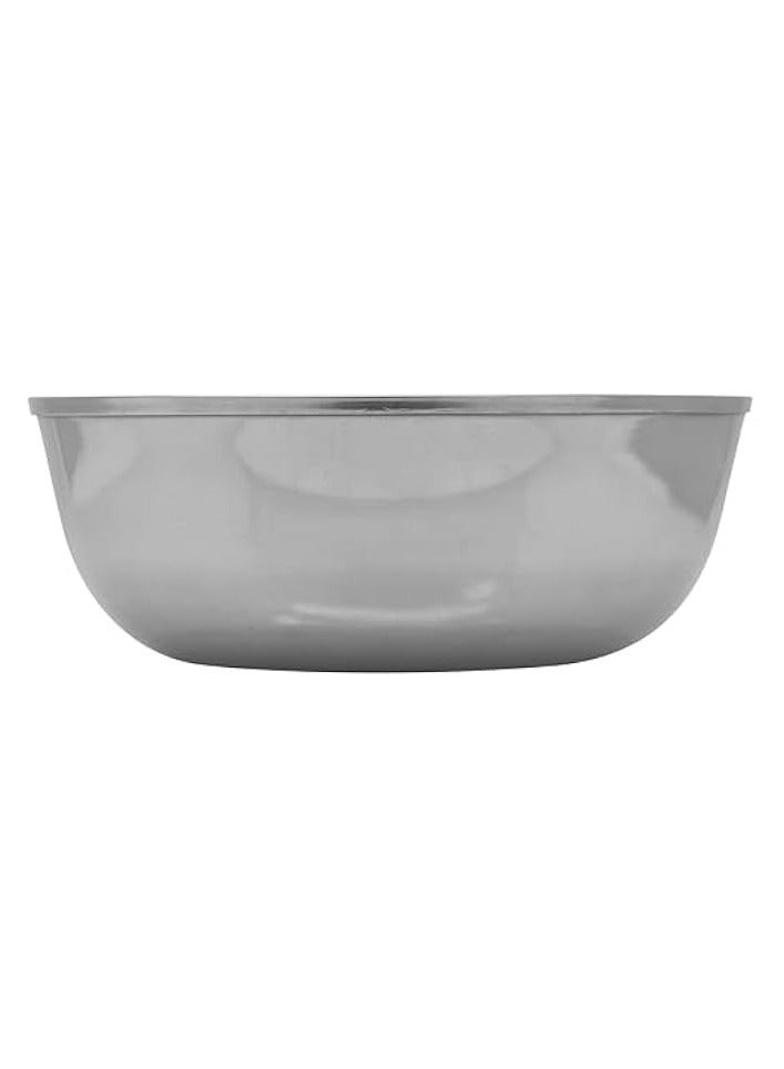 Green Tiger Stainless Steel Serving Bowls, 17 cm, MV0009, Curry Bowl , Salad Bowl , Side Bowl , Dessert Bowl - Image 1