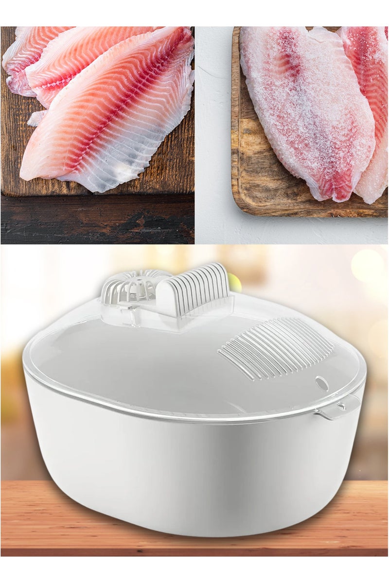 Portable 360° Food Defroster & Heater –  Energy-Saving, Microwave Alternative - Image 5