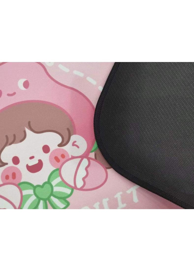 General - Kulomi Cartoon Personality Gaming Large Mouse Pad  Large Mat Officer Desk Mat Oversized Lock Edge Anti-Slip Anime  Mouse Pad - Image 1