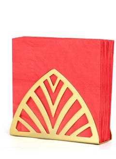 SYOSI Napkin Holder for Table Decor Gold Metal Napkin Holder for Dining Table Kitchen Countertop Paper Organizer Farmhouse Tissue Holder Decorative Tissue Dispenser  - Image 4