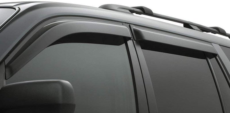 ROYALTECH Premium Non-Breakable Car Window Door Visor/Rain Guard/Wind Deflector Compatible for (Mahindra Thar 2020) - Image 2