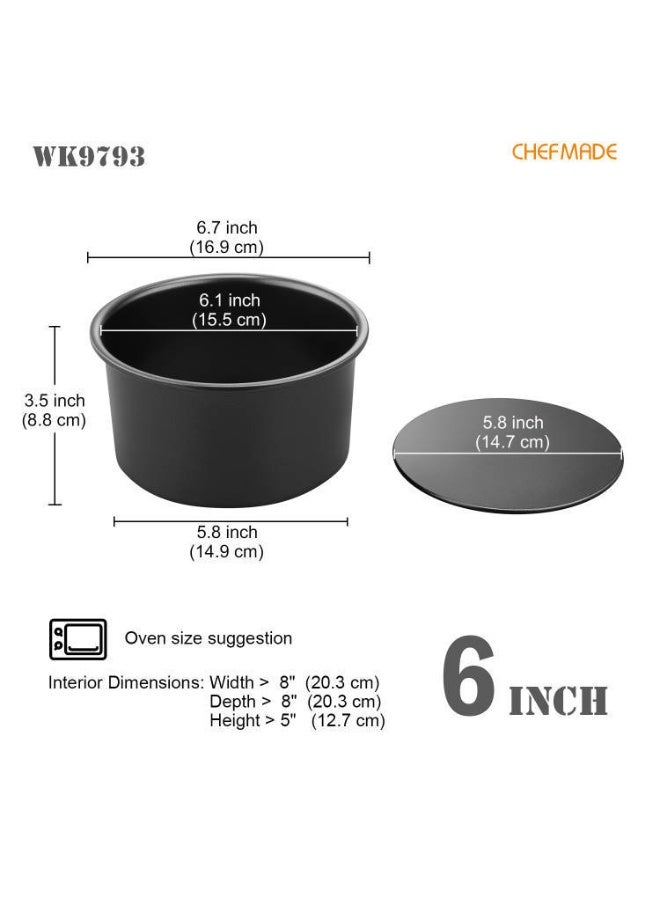Non-Stick Carbon Steel Springform Cake Pan - Image 1