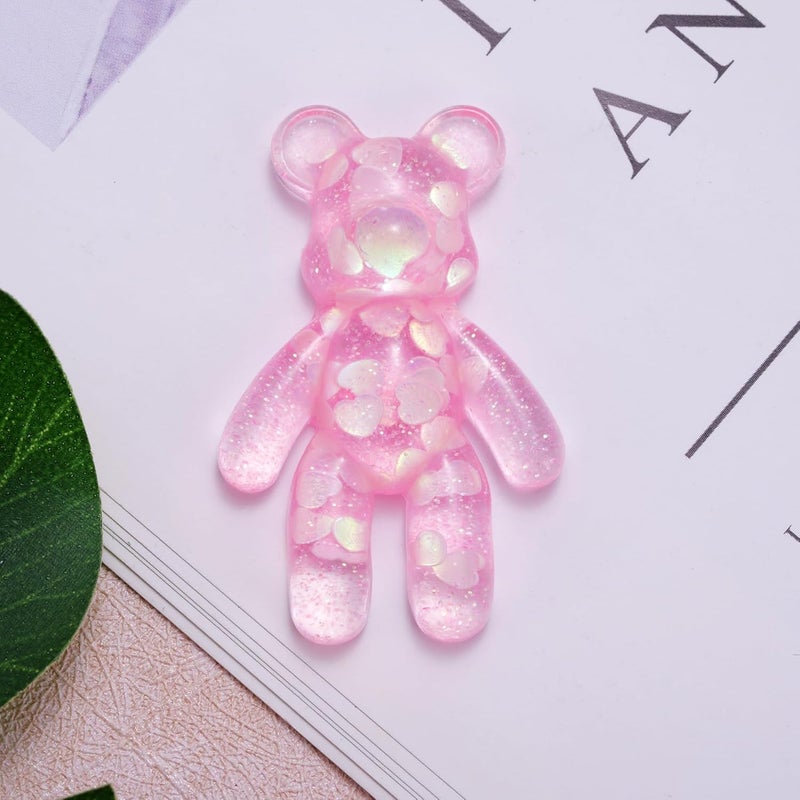 Aesnefe Pocket Bear Hug - Anxiety & Stress Relief Gift, Autism Fidget Toy, Comforting Back to School Gift for Son or Daughter - Pink - Image 2