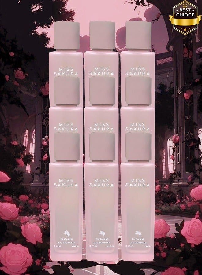 الفارس 9 قطع عطر مس ساكورا للنساء 200 مل - Image 1