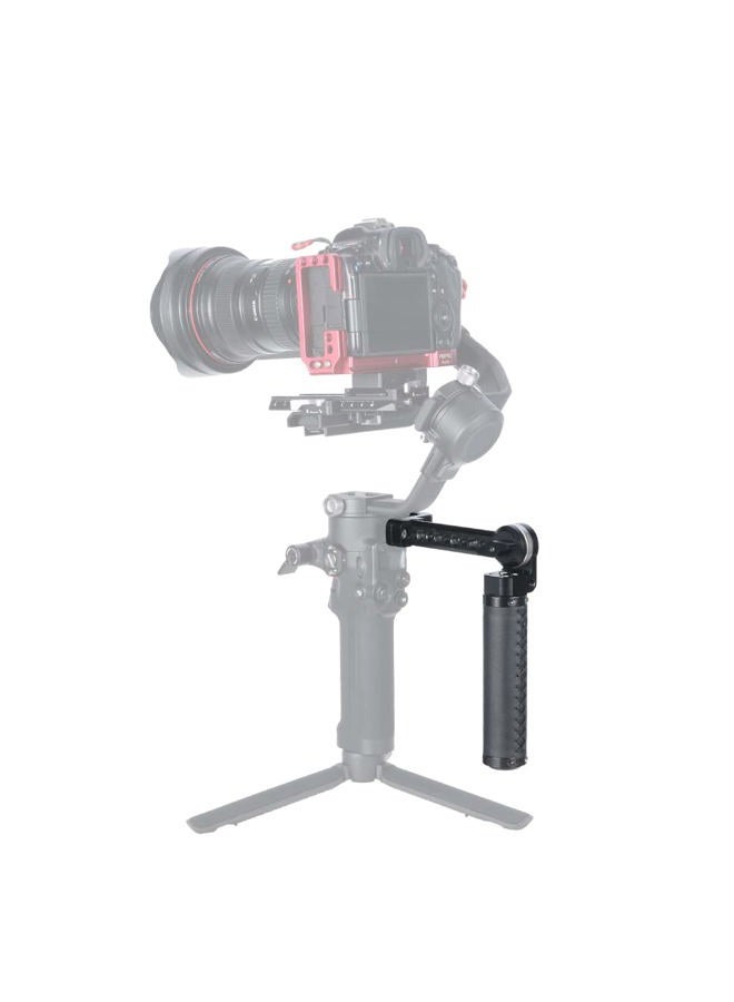 NICEYRIG Leather Handle Grip Kit for DJI Ronin S/SC / RSC2, 200 Degree Adjustment Handgrip with Rosette Mount Extension Bracket - 332 - Image 5