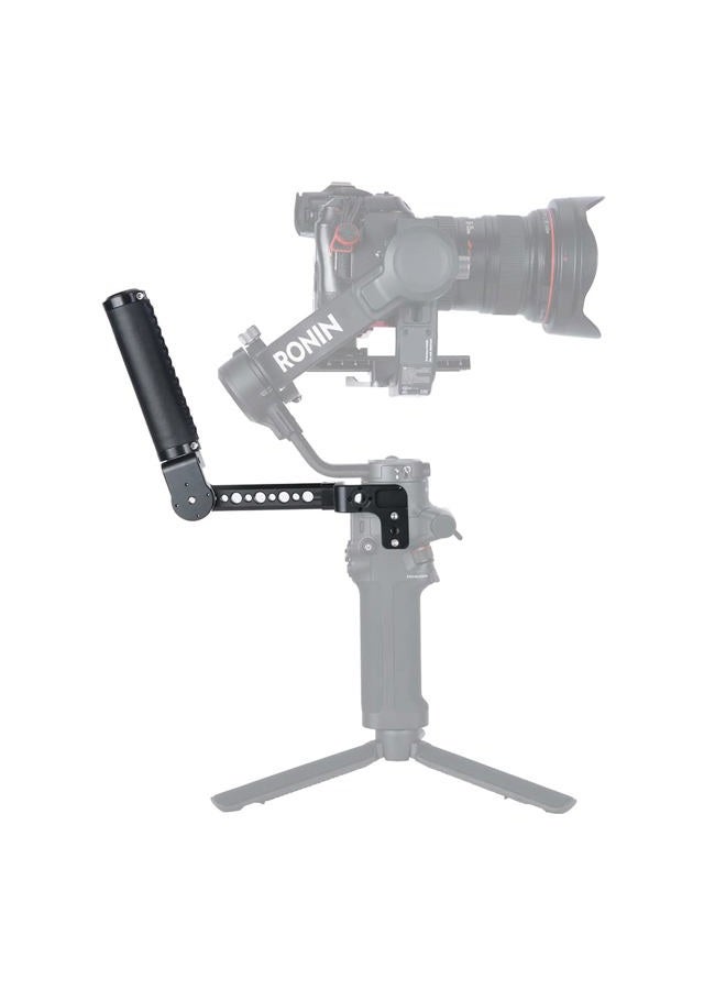 NICEYRIG Leather Handle Grip Kit for DJI Ronin S/SC / RSC2, 200 Degree Adjustment Handgrip with Rosette Mount Extension Bracket - 332 - Image 1