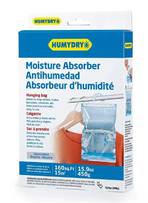 Unscented Moisture Absorber Hanging Bag 450 G