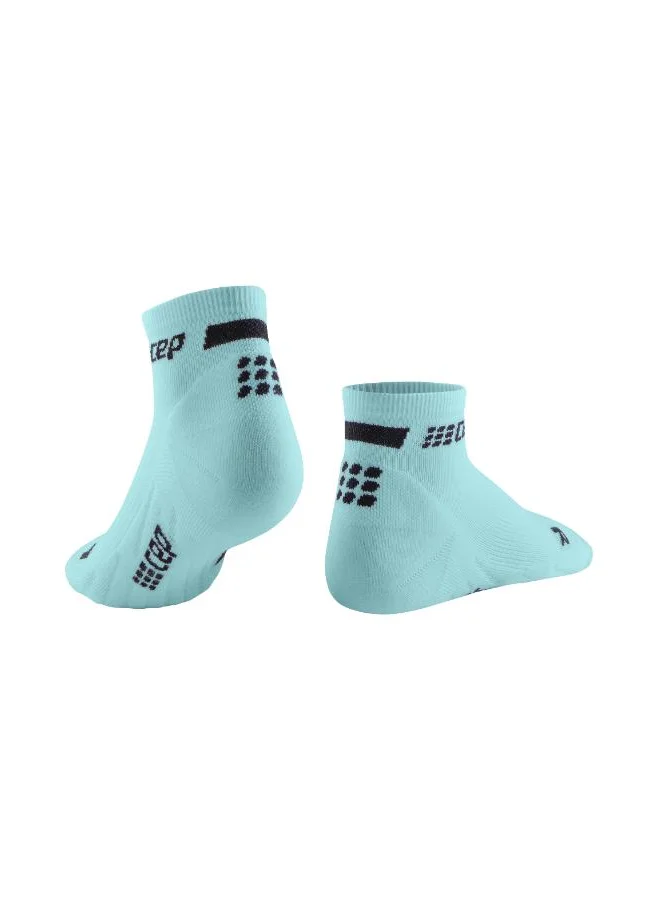 CEP CEP - The Run Compression Socks Low Cut V4 Light Blue Men