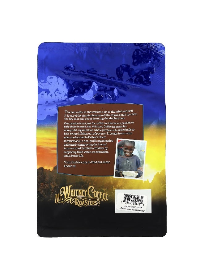 MT. WHITNEY COFFEE ROASTERS Mt. Whitney Coffee Roasters, Organic Peru Decaf, Whole Bean, Medium Roast, 12 oz (340 g)  - Image 2