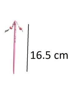 advancedestore advancedestore Juda Stick Hair Stick Wooden Plastic Design Attached Bun Stick DIY Hair Styles Juda Bun Hair Stick for Women And Girls Bun Holder Hair Bun Ties Jura Stick (pack of 4)  - Image 2