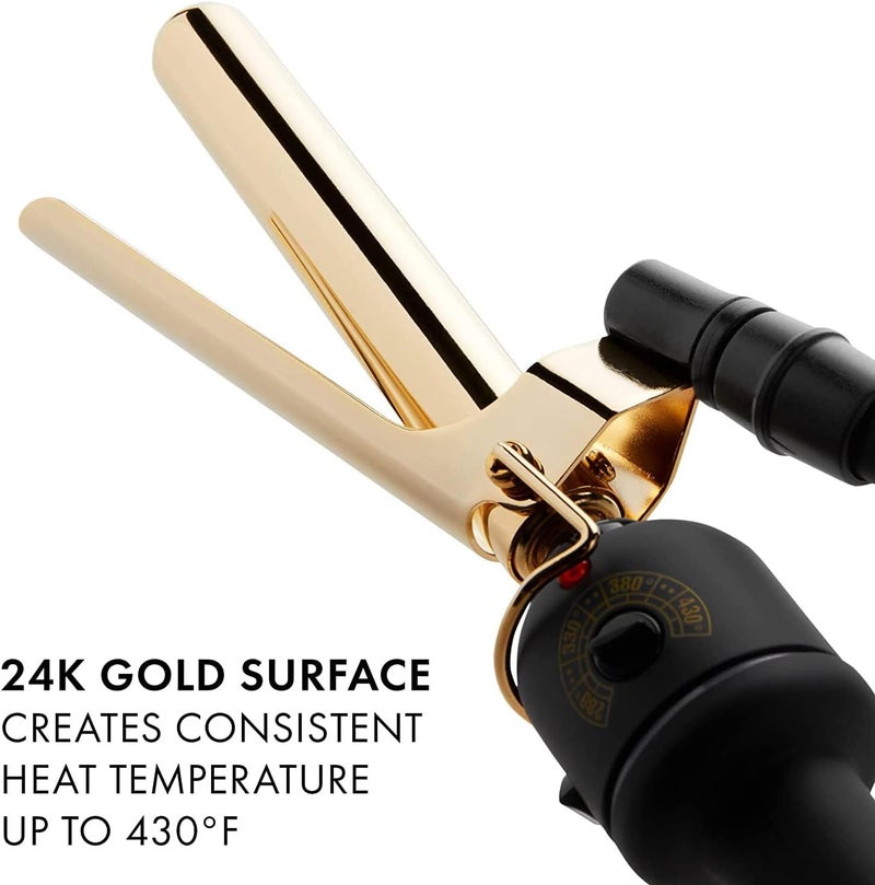 Hot Tools Professional Marcel Curling Iron - Gold/Black - Image 3