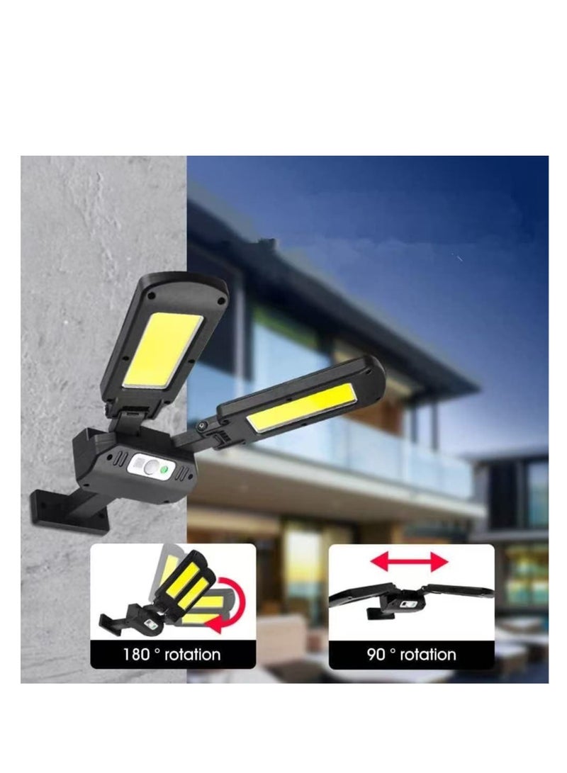 YOKA New Solar Wall Light with Remote Control Smart Senser Wall Street Light Solar Sensor Light Outdoor SR-913B - Image 3