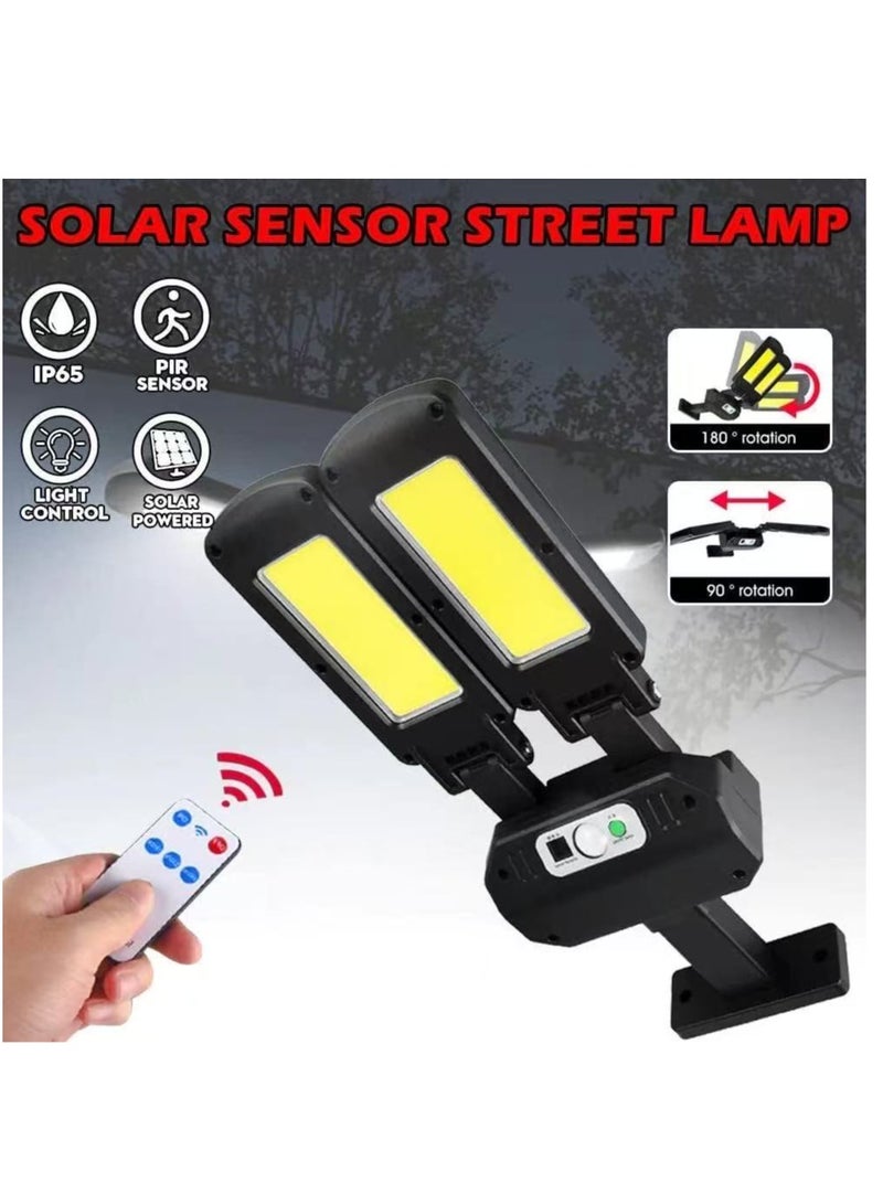 YOKA New Solar Wall Light with Remote Control Smart Senser Wall Street Light Solar Sensor Light Outdoor SR-913B - Image 5