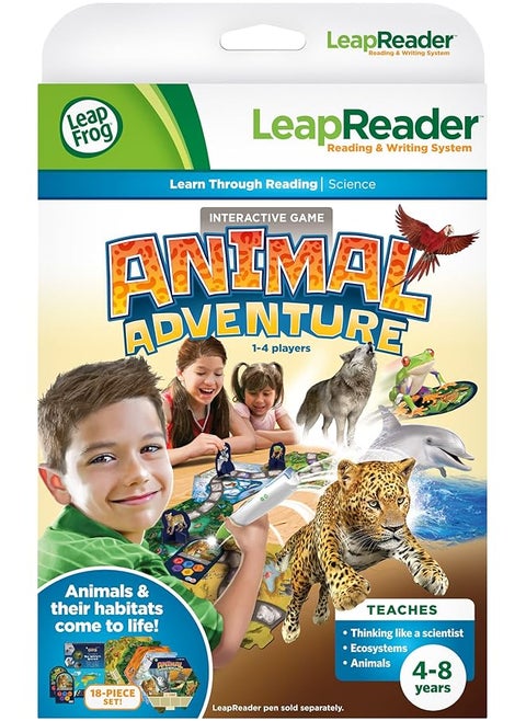 Leap Frog Leapreader Animal Adventure Interactive Board Game Multicolour