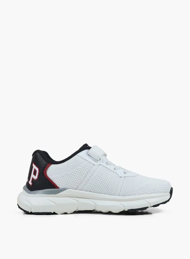 Gap WHITE Boys Belmont Hook & Loop Ankle Sneakers for Men | Best Price UAE