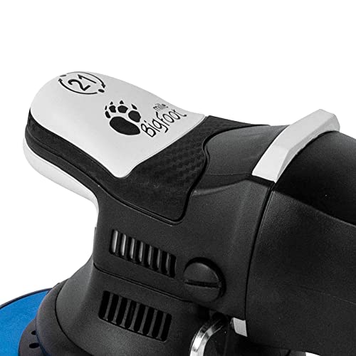 RUPES LHR21 Mark III BigFoot Random Orbital Polisher | Perfect for Working Large Surface Areas | Improved Efficiency | Electronic Speed Control Dial | Progressive Trigger - Image 2
