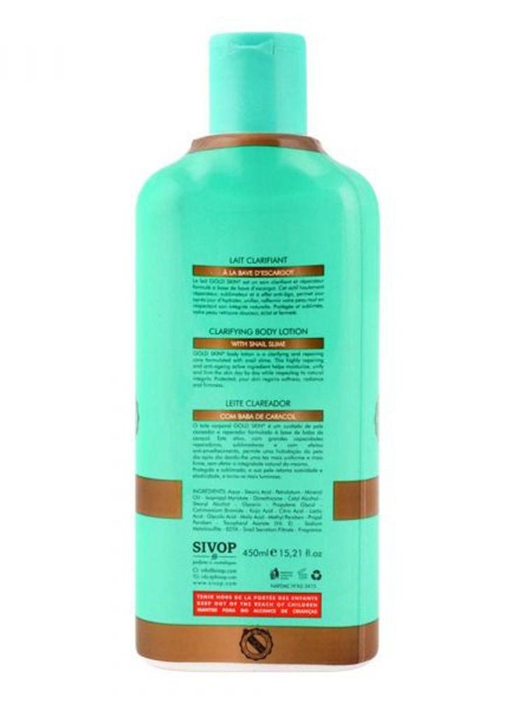 gold skin Gold Skin Clarifying Body Lotion 450ml  - Image 3