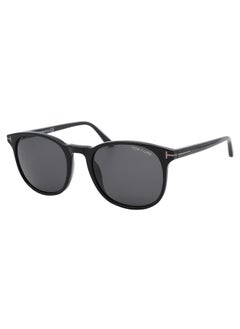 TOM FORD Men's Round Sunglasses - FT0858-N 01A - Lens Size: 53 Mm  - Image 1