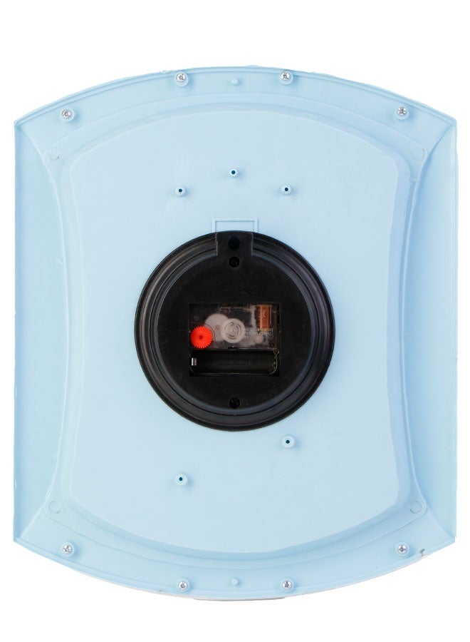 Sonera Wall Clock - 7031 - Analog - Quartz - Baby Blue Color - Image 2