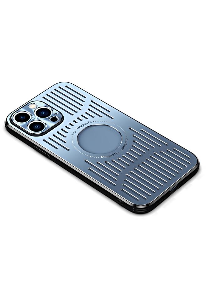 اس-توب جراب لهاتف iPhone 14 Pro Max مصنوع من سبائك الألومنيوم مع غطاء مغناطيسي مبرد من Magsafe - Image 1