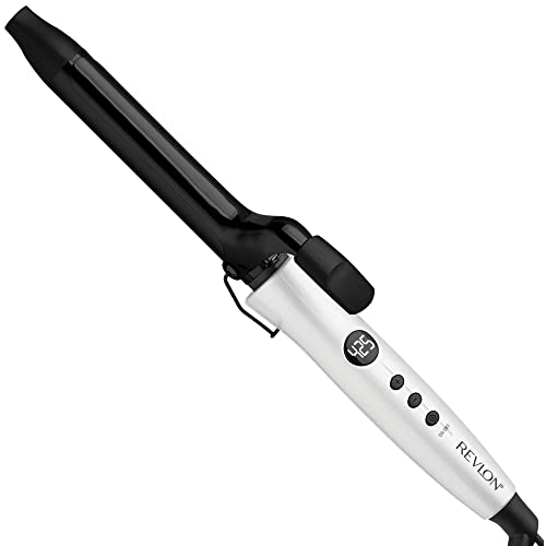 Revlon Crystal C + Ceramic Hair Curling Iron | Long-Lasting Shine and Less Frizz, (1 in) - Image 1