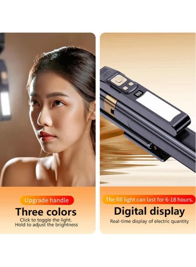 JAJEEK CL12P Selfie Stick Tripod – 1.8 Meters Smart Tracking Selfie Stick with 360° Rotation, Remote Control Handheld Camera Selfie Stick for Smartphones and Tablets – Ideal for Vlogging, Photography, Group Photos, and Live Streaming, Adjustable Height, Black - Image 2