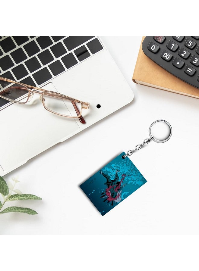 Replix Premium (Pack of 2) Naruto Anime Printed Keychain For Bike, Scooty, Car, Acrylic Keyholder (Jiraya-Madara) - Image 4