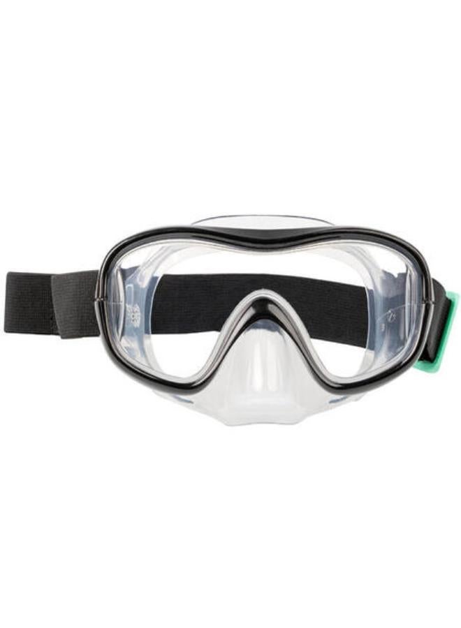 Subea Adult Snorkelling Mask Snorkel Diving Set SUBEA 100 - Black - Image 4