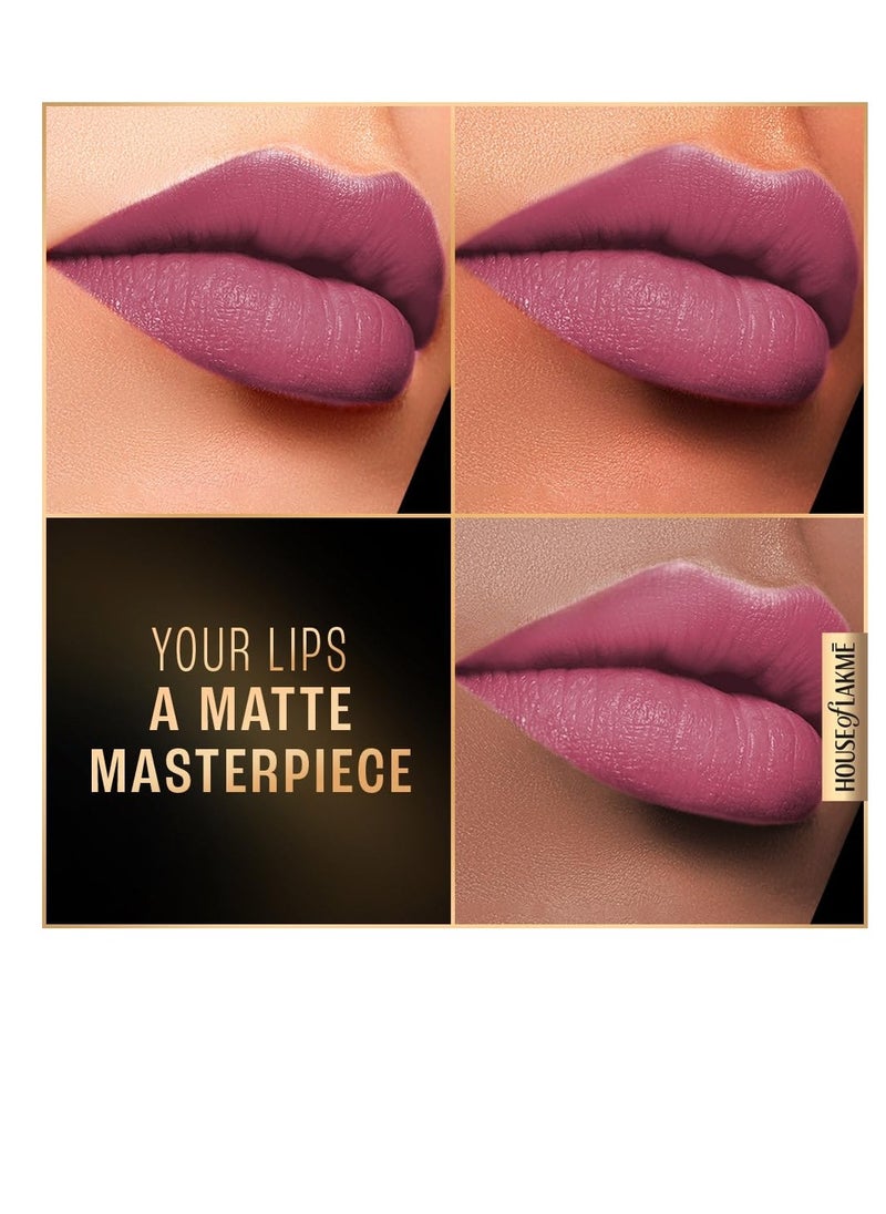 LAKME - LAKMÉ Forever Matte Liquid Lip Colour Pink  Punch 5.6 Ml - Image 1
