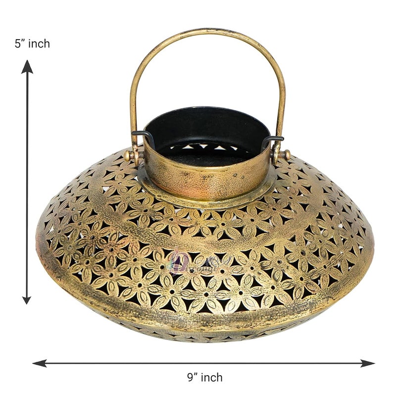 Discount ARA Antique Style Iron Dhoop and Tealight Candle Holder - Image 4