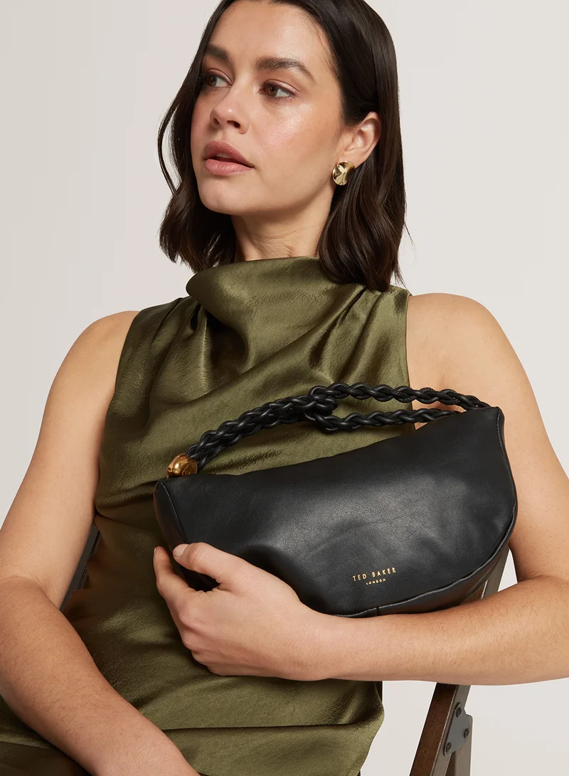 تيد بيكر Islah Leather Medium Hobo  Shoulder Bag