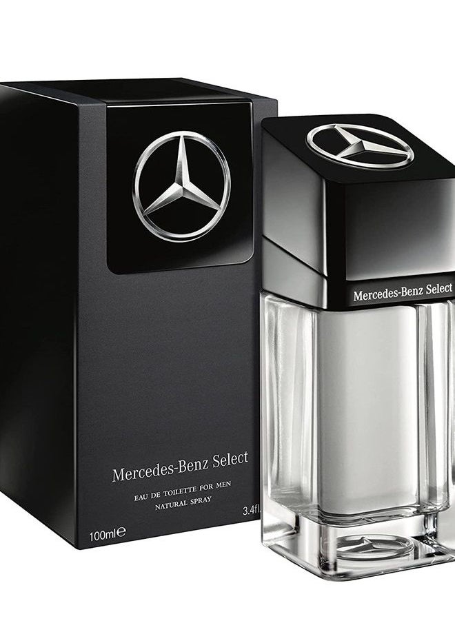 Mercedes-Benz Mercedes Benz Select - Elegant Fragrance With Fresh, Sensual Floral Notes - Mesmerize The Senses With Original Luxury Men's Eau De Toilette Spray - Endless Day Through Night Scent Payoff - 3.4 OZ  - Image 1