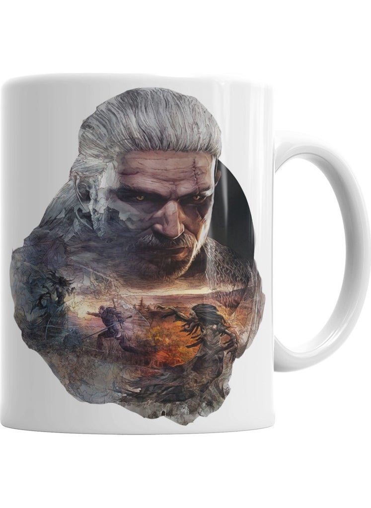 Baskı Dükkanı - Print Shop The Witcher Geralt Of Rivia Mug Porcelain - Image 1