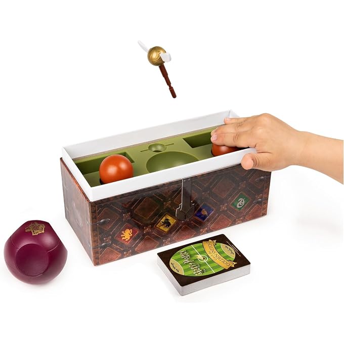 Harry Potter Catch The Golden Snitch Board Game - Bundle of Board Game with Golden Snitch Plus Stickers, More | Games for Birthday Party - Image 2