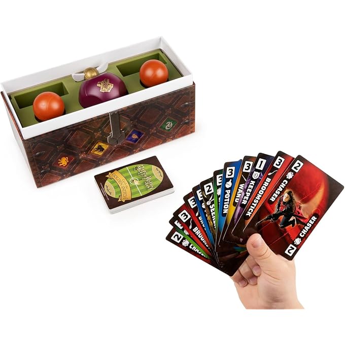 Harry Potter Catch The Golden Snitch Board Game - Bundle of Board Game with Golden Snitch Plus Stickers, More | Games for Birthday Party - Image 3