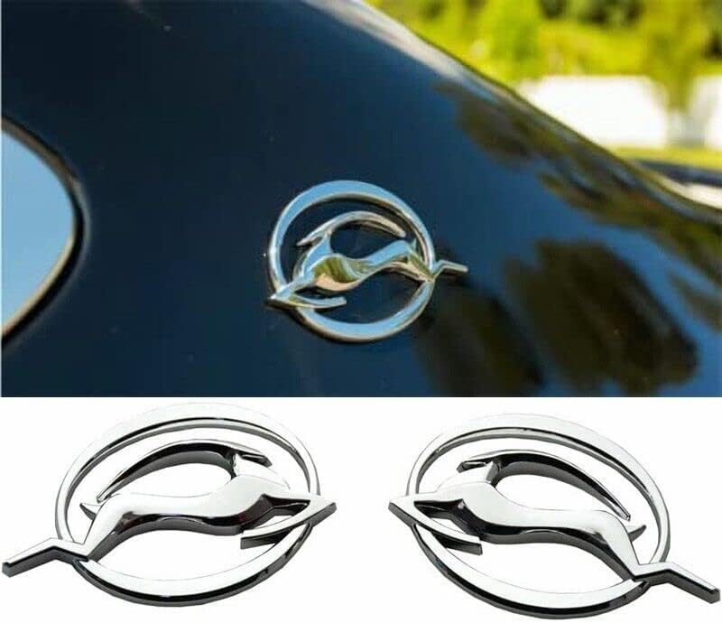 Aimoll Pair Set Impala Side Pillar Emblem Car Badge Trunk Left and Right 3D Sticker Replacement for Impala 10253595 (Chrome) Varied global sizing picks - Image 2
