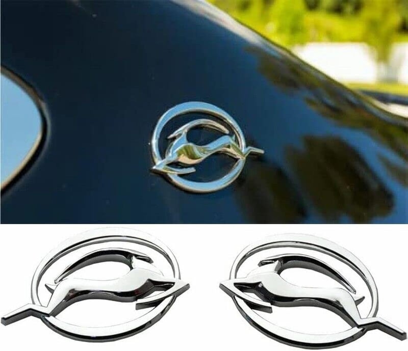 Aimoll Pair Set Impala Side Pillar Emblem Car Badge Trunk Left and Right 3D Sticker Replacement for Impala 10253595 (Chrome) Varied global sizing picks - Image 1