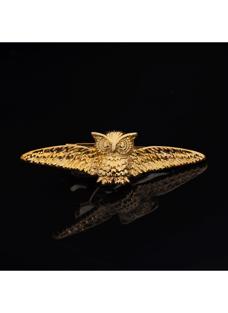 Generic Creative Gold Tie Clip Elegant Accessory for Men J0116 Golden Owl 